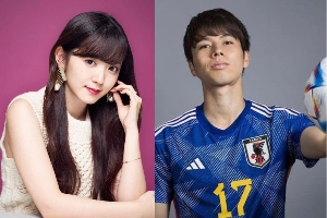 HTH 体育直播-英超太太团迎新田中碧随利兹联升超，来看看他的女友铃木爱理